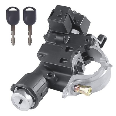 Ignition Switch Lock Cylinder with Keys - Complete Assembly 2008-2012 for For...