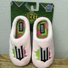 Wicked Slippers Girls Sz 11 12 Pink Green Glinda Elphaba NEW Youth Kids