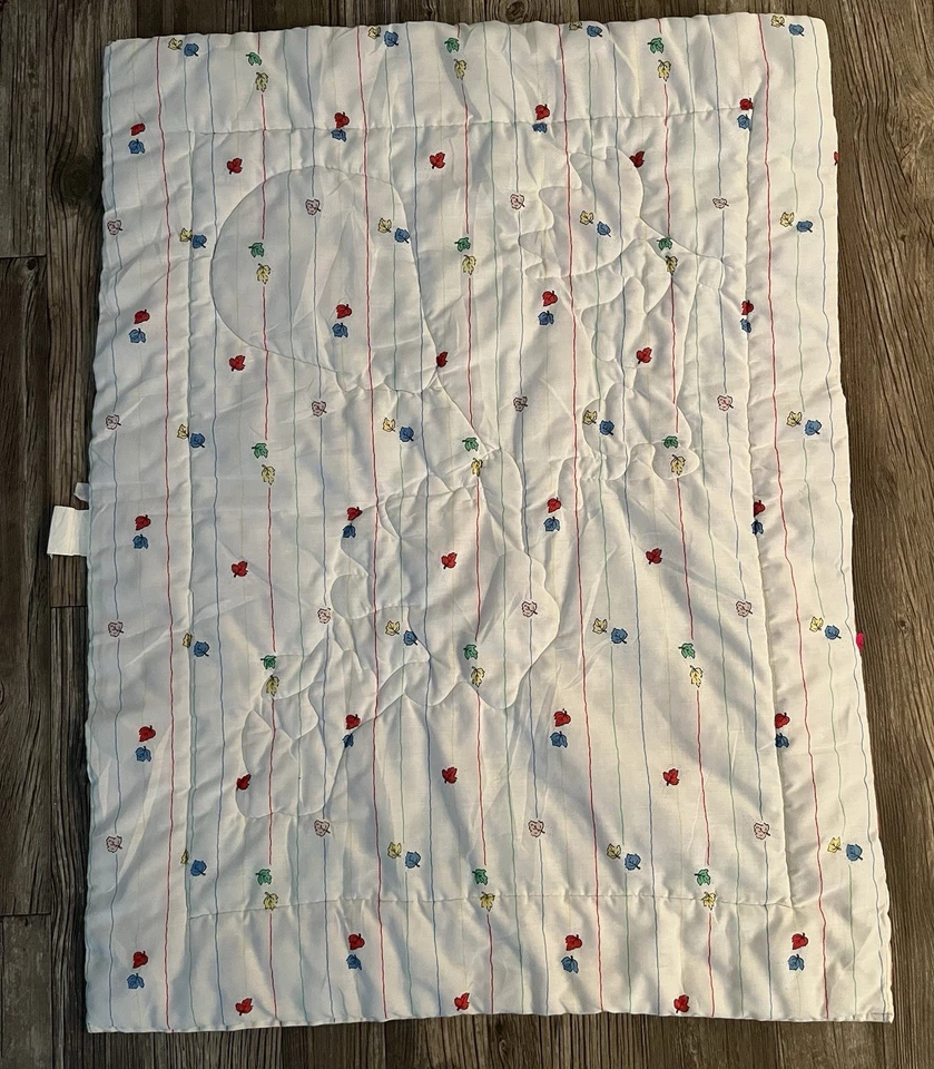 COLCHA/EDREDÓN BEBÉ DISNEY POOH BEAR DE COLECCIÓN Foto 2 de 2