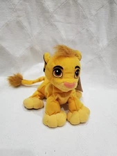 2002 Disney Hasbro Young Simba 5" Plush Toy Lion King Classic Toy With Tag