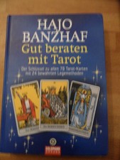 Gut beraten mit Tarot, 280 S, gebunden, 24 x 16 cm, von Hajo Banzhaf