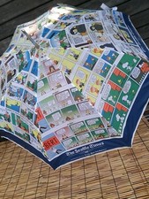 Vintage Newspaper Comic Strip Umbrella Seattle Times Post Intelligenccr 35" Wide