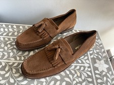 Dead Vintage Suede Loafers, BNWOB, Size 11 - 45