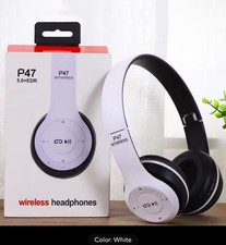 Auriculares estéreo P47 5,0 auriculares Bluetooth serie plegable auriculares ina