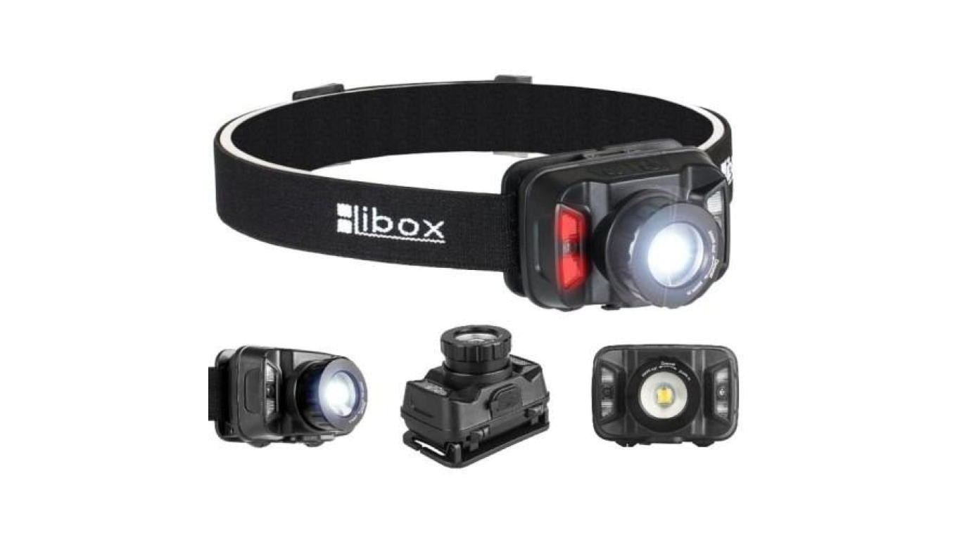 5902689075032 Latarka akumulatorowa czoowa 5W 260 lm LB0106 LIBOX LIBOX 6890₽