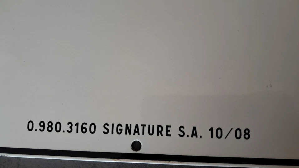 plaque émaillée sncf train - Photo 3/3