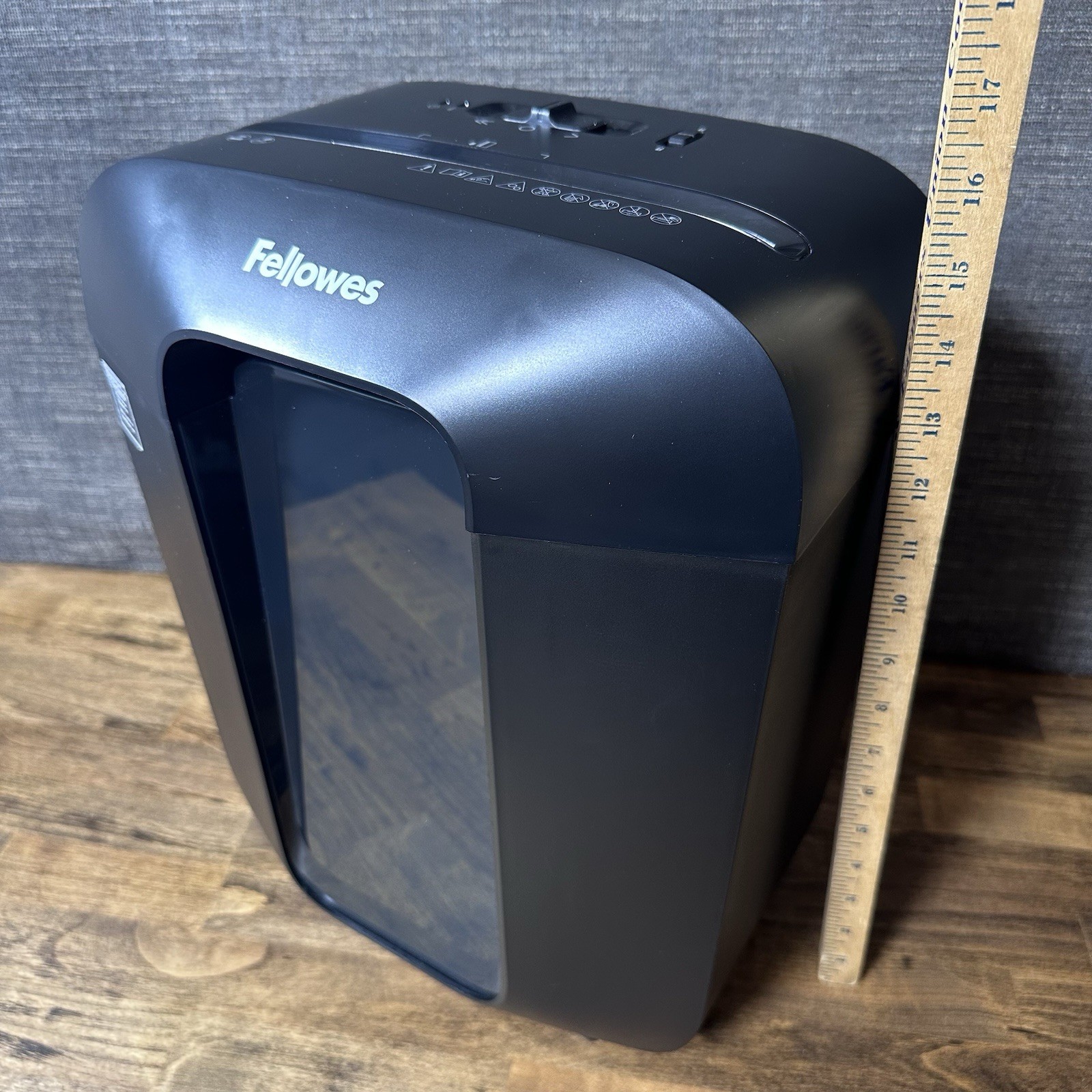Fellowes LX50-RS 9-Sheet Cross-Cut Shredder Home Office Quie