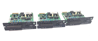 APC SMART SLOT, ENVIRONMENTAL MONITORING CARD(LOT OF 3) AP9612 TEMP & HUMIDITY