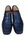 Salvatore Ferragamo Black Leather Toe Strap Penny Loafer Slip Dress Shoe 7.5 EE — photo 9