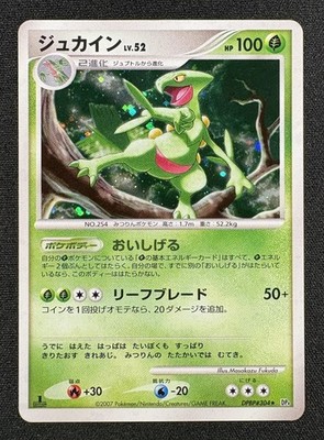 Pokemon Karte: Jungko Lv.52 Rare Holo 2007 DP4 Dawn Dash DPBP #304 Exc  