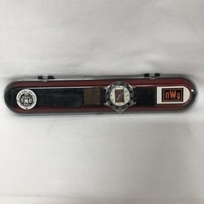 WCW NWO Hulk Hogan Wrist Watch Analog W/ Plastic Case Glow In Dark Not Working
