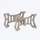 Rubber Clip Mount X2 for  DOG 6 GPS Tracker (Brown)