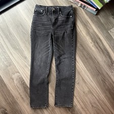 Woman  s Madewell  The Perfect Vintage Jean  Size 26 Black Faded