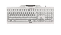 Cherry JK-A0100DE-0 KC 1000 SC White/Grey German Sc, Full-Size (100%), Wired ~E~