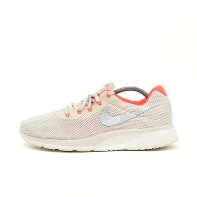 Nike Damen Tanjun Laufschuh Weiß Rot Mesh Niedrig Running Sneaker EU 42