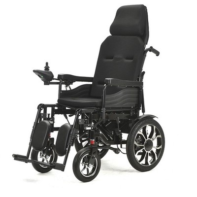 24V12AH Folding Reclining Electric Power Wheelchair Adult Mobility Motorized