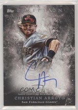 2018 Topps Inception Rookie and Emerging Stars 199/230 Christian Arroyo Auto 2ct