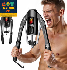 Twister Arm Exerciser - Adjustable 22-440Lbs Hydraulic Power, Home Chest Expande