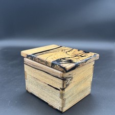Exótico Raro Ébano Luna Pálida (Ébano Blanco y Negro) - Figura Lujosa Caja con Bisagras
