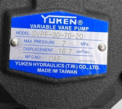 qty1 For YUKEN  SVPF-30-70-20 Variable vane pump inbox.yay #wd