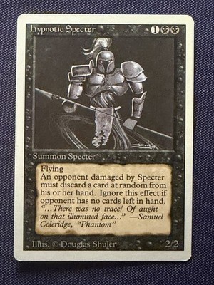 Hypnotic Specter  - 1994 Magic the Gathering MTG Revised - Free Shipping!
