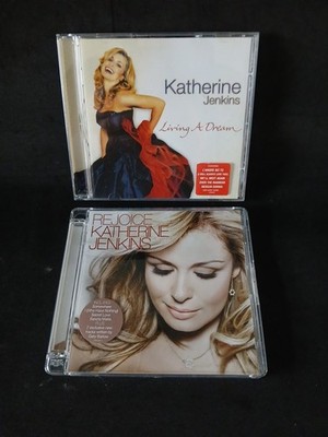 2x Katherine Jenkins Cd's Living A Dream & Rejoice