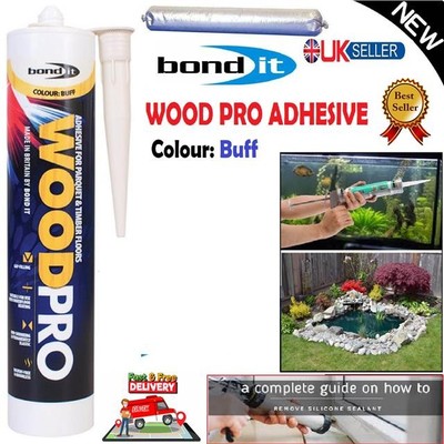 Bond It Wood Pro hochfester flexibler Bodenbelag & Parkett Hybridkleber EU3