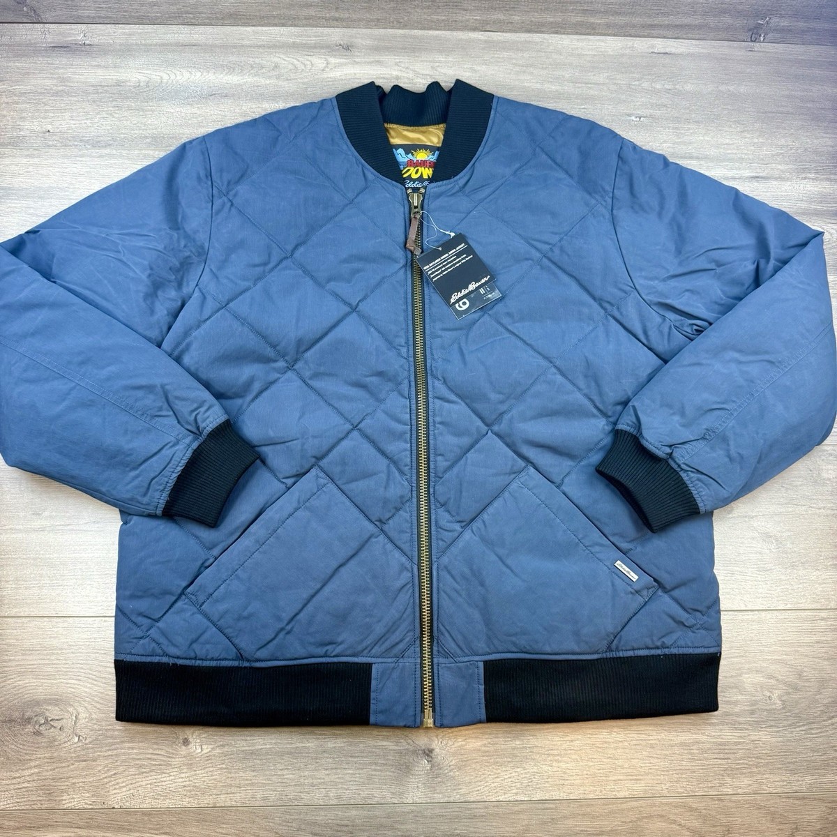 NWT Eddie Bauer 1936 Skyliner Model Down Jacket Classic Bomber