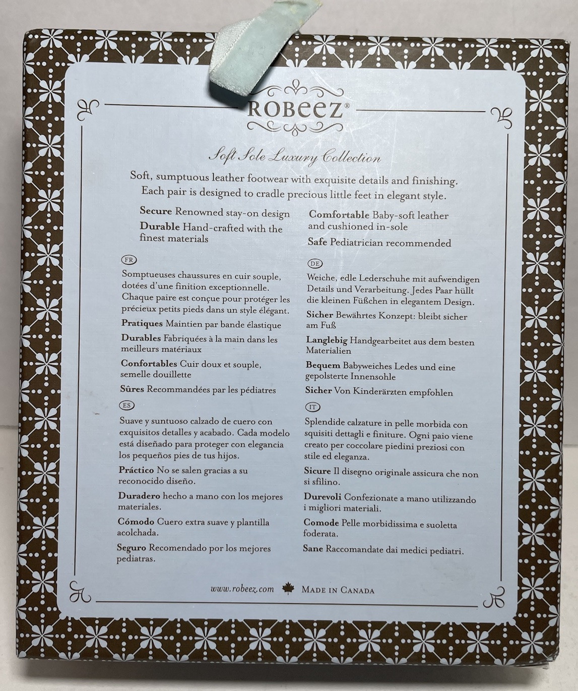 SAOLA Scarpe Robeez bambino tomaia in pelle suola morbida taglia 0 3 mesi cavallo a dondolo