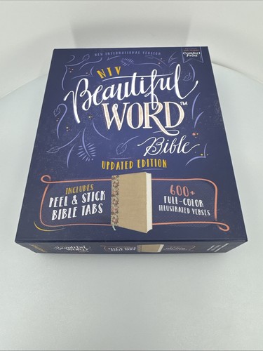NIV, Beautiful Word Bible, Updated Edition, Peel/Stick Bible Tabs, Leathersoft.. - Picture 9 of 14