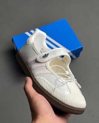 adidas Samba OG Mary Jane Cloud White JR4482 Women's Size