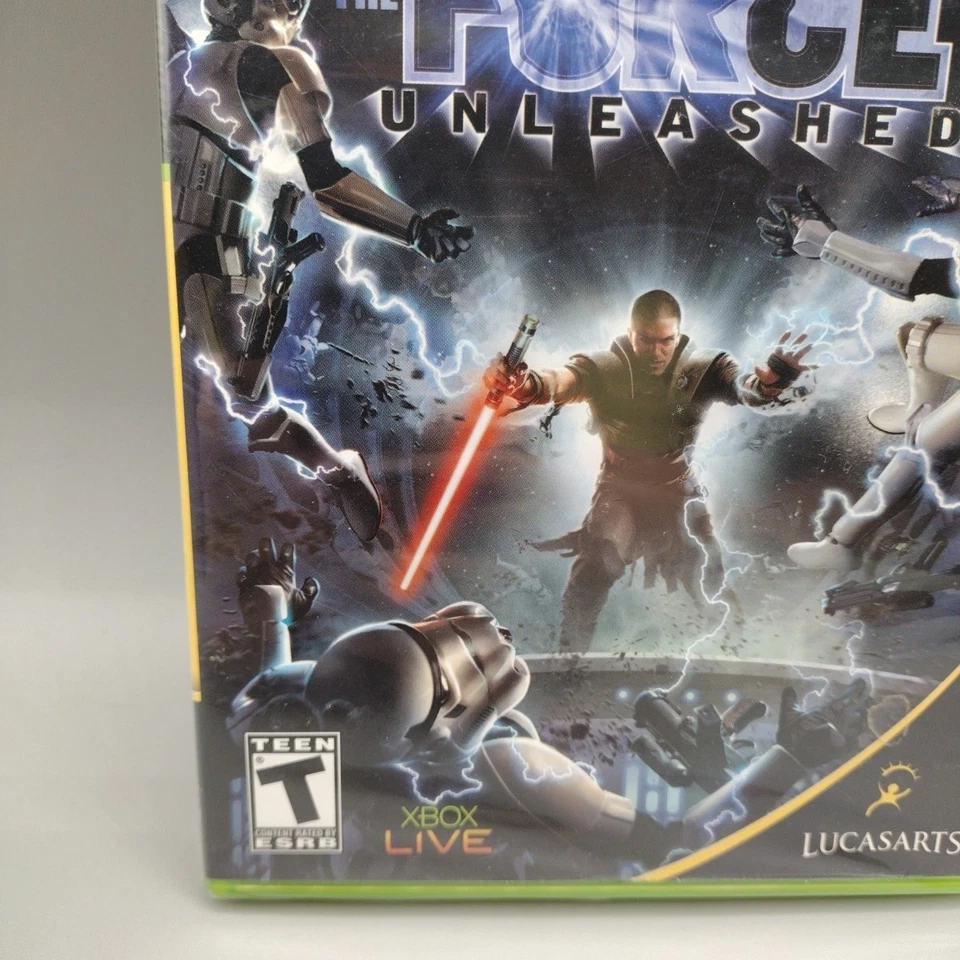 Star Wars the Force Unleashed Microsoft Xbox 360 2008 Platinum Hits Brand New - Image 4 of 4