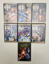 Star Wars Episodes 1-6 Saga Limited Editions DVD Set + The Force Awakens Free!