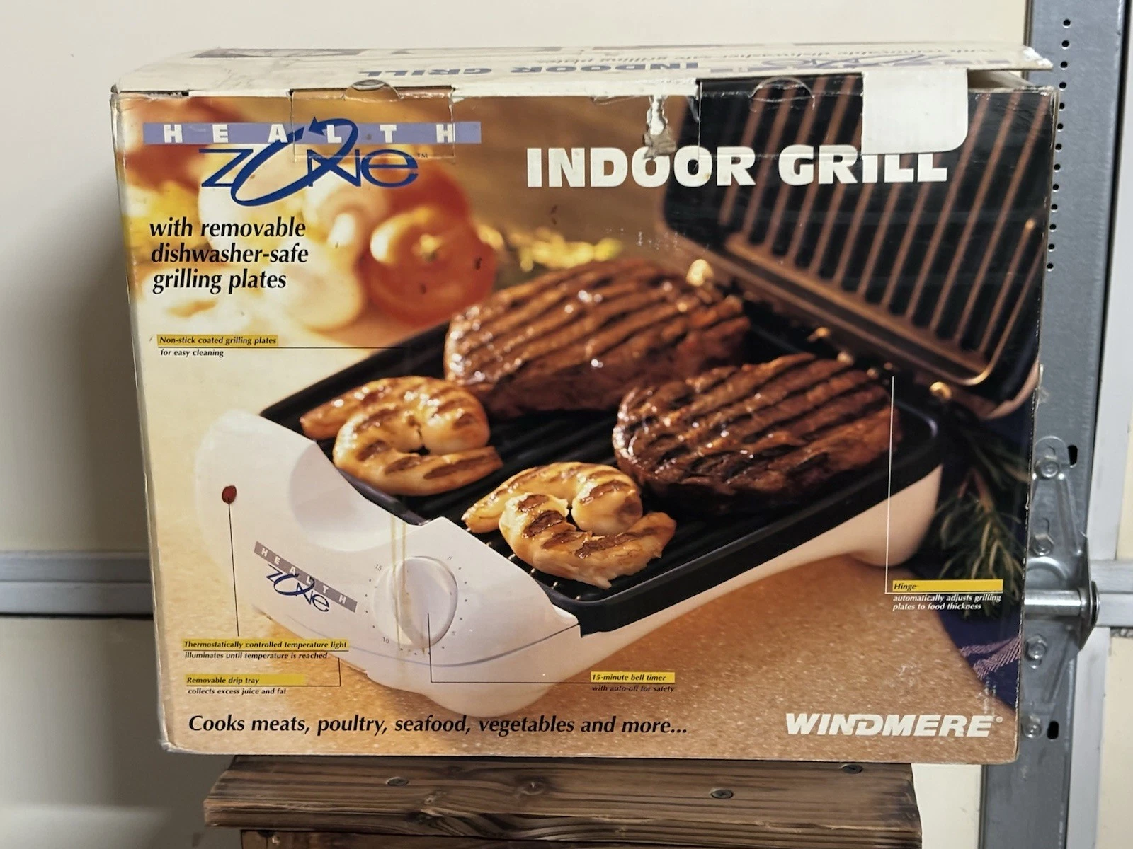 Health Zone Indoor Grill Used