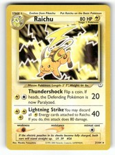 Raichu 21/64 - R Neo Revelation Pokemon 1st Edition NM on eBay