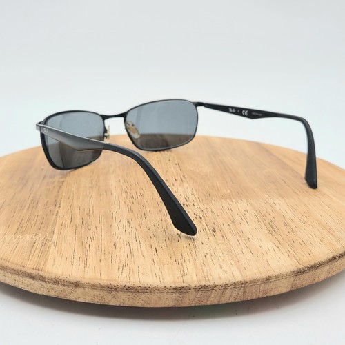 Ray Ban Sunglasses RB 3534 002 Black Metal Full Rim 62-17-135 3N - Picture 11 of 11