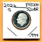 Gem 2022-S Proof Cameo (.999) Silver Roosevelt Dime - Free Shipping