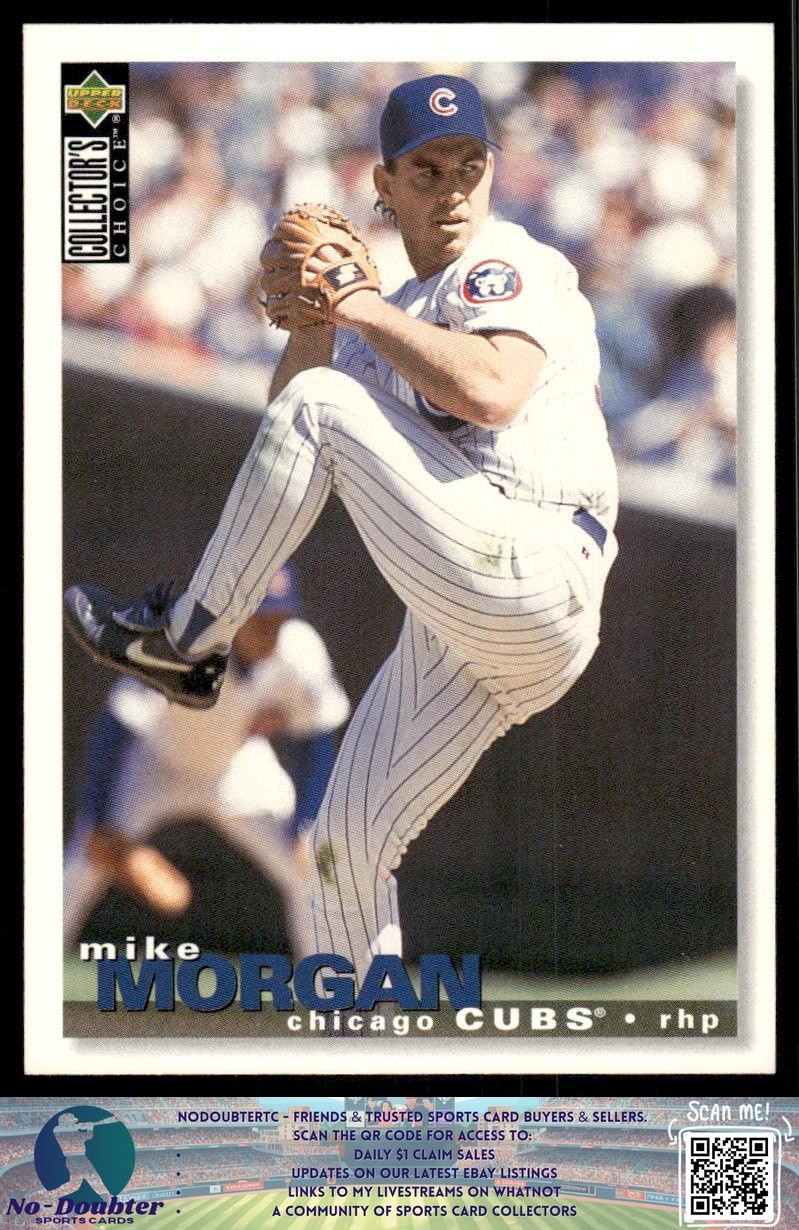 1995 Collector's Choice #216 Mike Morgan Cubs 9.4A