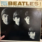 Beatles LP 1964 Meet the Beatles MONO First Full Pressing 1 BMI, EX+/EX Beauty!
