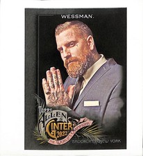 2022 Topps Allen & Ginter X #298 Luke Wessman Tattooist