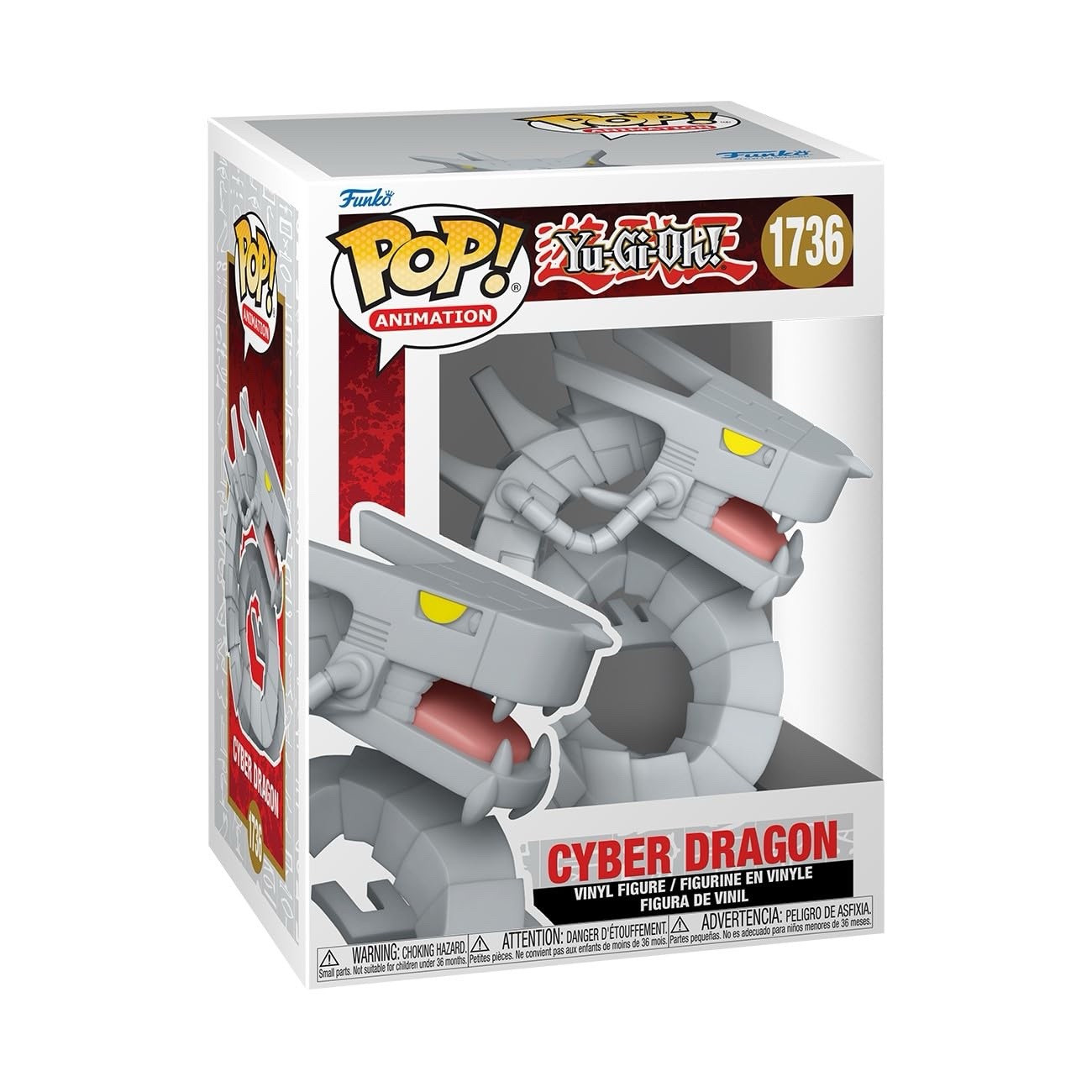 Funko Pop Anime Yu-Gi-Oh Cyber Dragon New Toy Ships From Canada