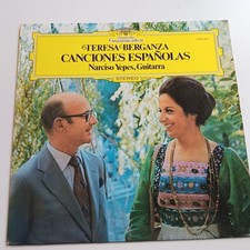 Teresa Berganza / Narciso Yepes / Canciones Españolas VINYL LP / EX / FAST POST