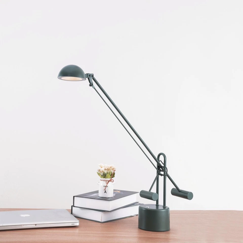 Lite Source LS-306GRN Halotech 25 inch 8.00 watt Green Desk Lamp Portable Light - Image 3 of 4