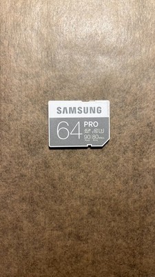 Samsung Pro 64GB 90MB/s SDXC Memory Card
