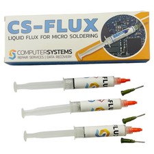 CS FLUX 15g halogen free no clean flux for SMD microsoldering; Low viscosity gel