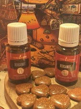 (2) Young Living Bergamot Essential Oil 15ml new/ sealed
