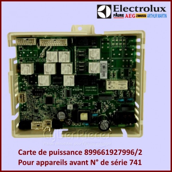 Carte de puissance Electrolux 8996619279962 pour réparer un problème d'allumage