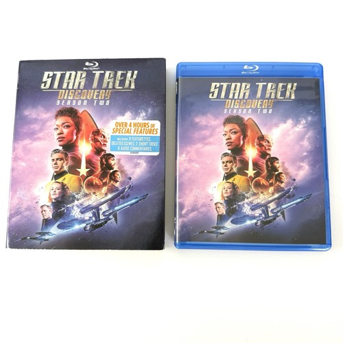 Star Trek Discovery Seasons 1-4 Blu Ray 1 & 2 W/ Slipcases 3 Steekbook 4 is NEW - Picture 8 of 15