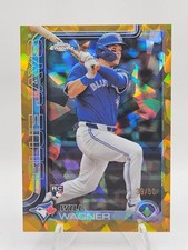 2025 Topps Chrome Sapphire Will Wagner GOLD /50 RC Blue Jays #137