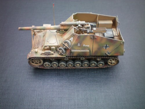 1:72 Scale German Hummel Plastic Built & Painted to a display standard